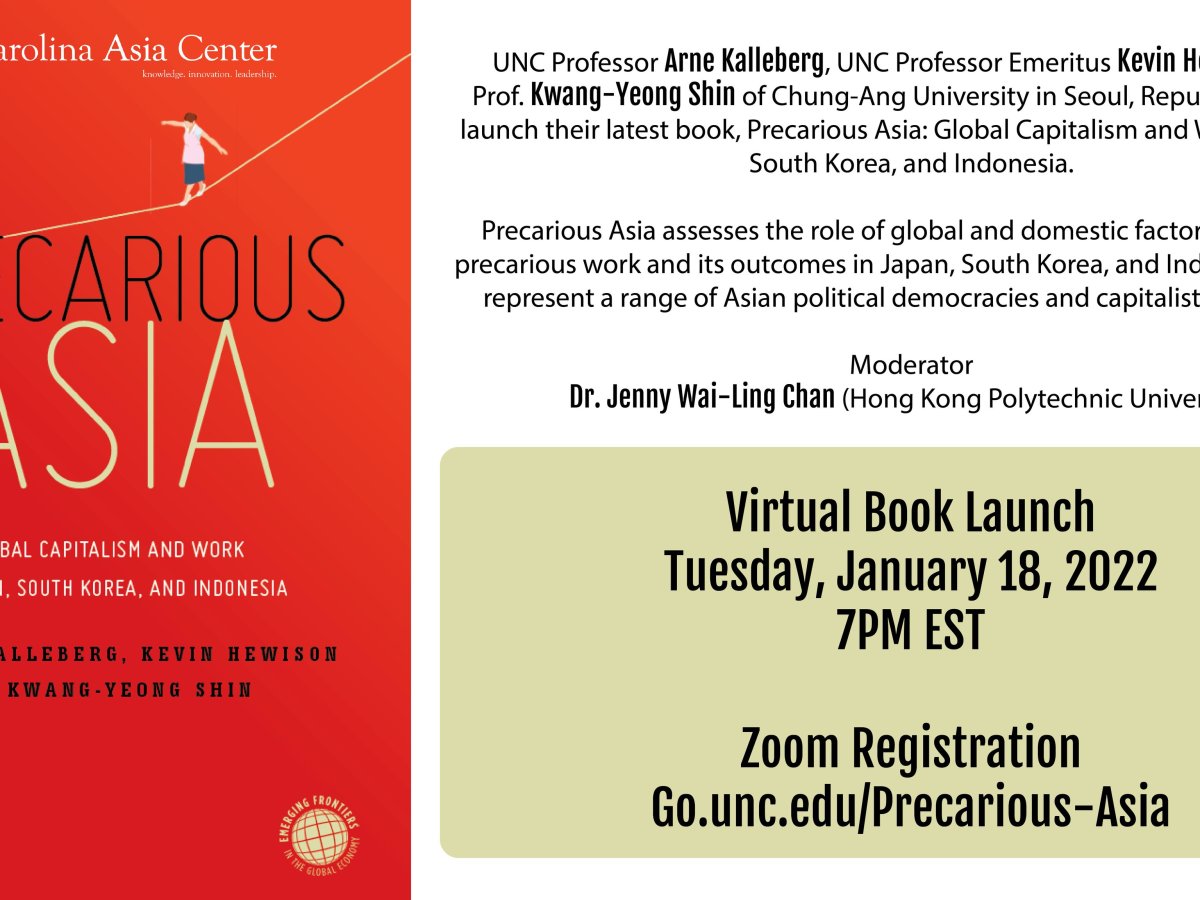 Precarious Asia: Global Capitalism and Work in Japan, South Korea, and&nbsp;Indonesia