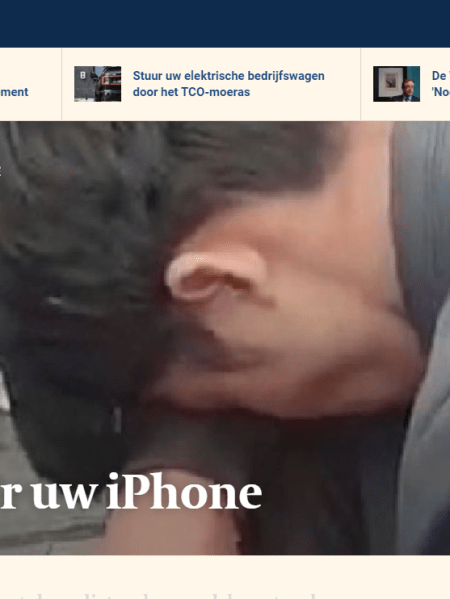“De arbeider achter uw iPhone” [The Workers Behind your&nbsp;iPhone]